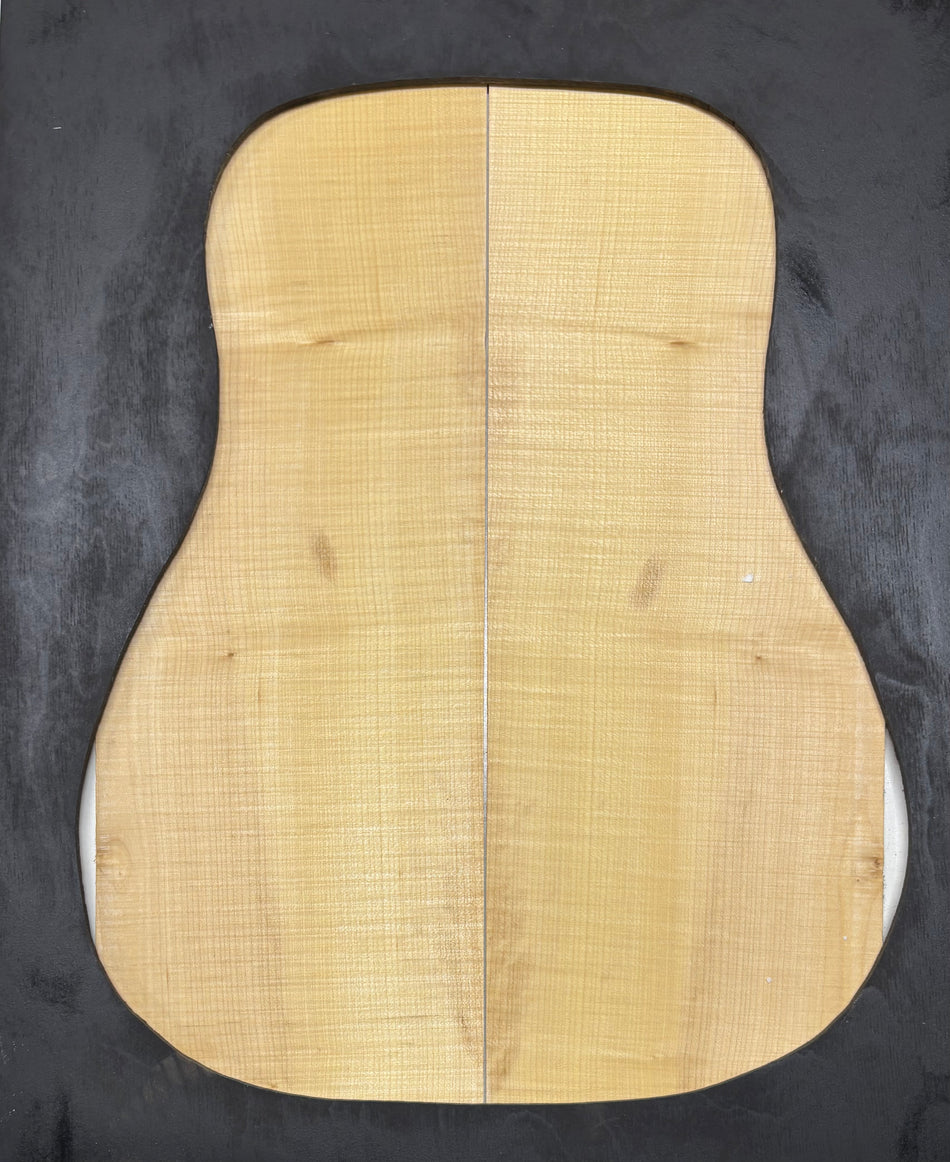 Flame Hard Maple Classical Guitar Back and Side Set #2007