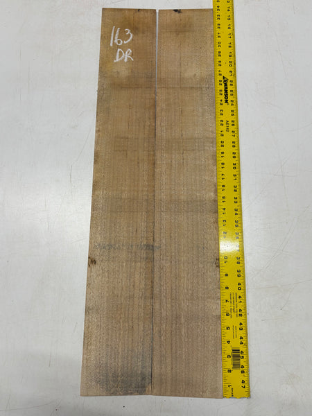 Figured Flame Mango Dreadnought Guitar Back and Side Set #163 - Exotic Wood Zone
