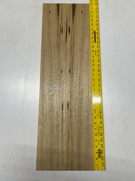 Black Limba Dreadnought Guitar Side Set  33"x5"x3/16" #7394 - Exotic Wood Zone
