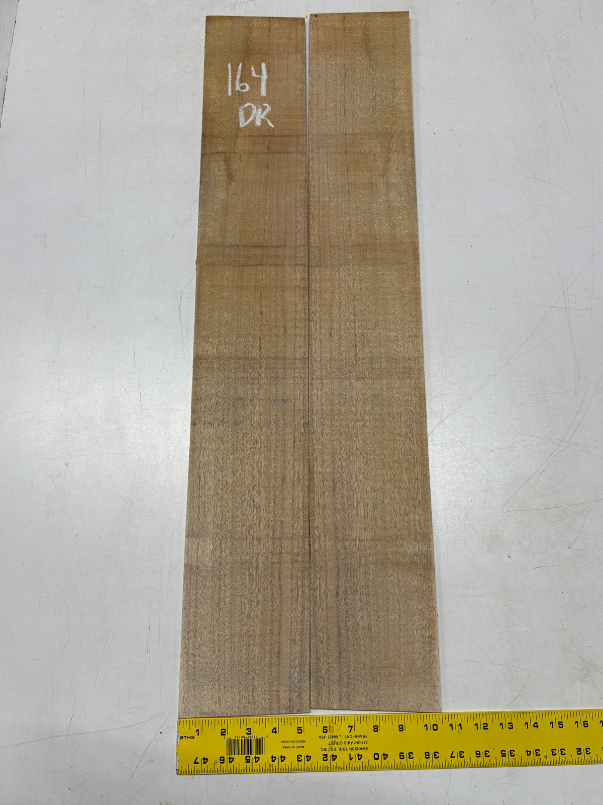 Figured Flame Mango Dreadnought Guitar Back and Side Set #164 - Exotic Wood Zone