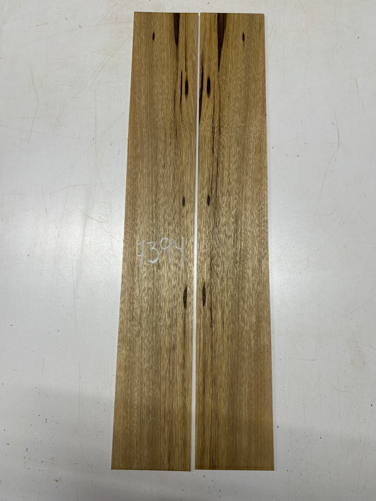 Black Limba Dreadnought Guitar Side Set  33"x5"x3/16" #7394 - Exotic Wood Zone