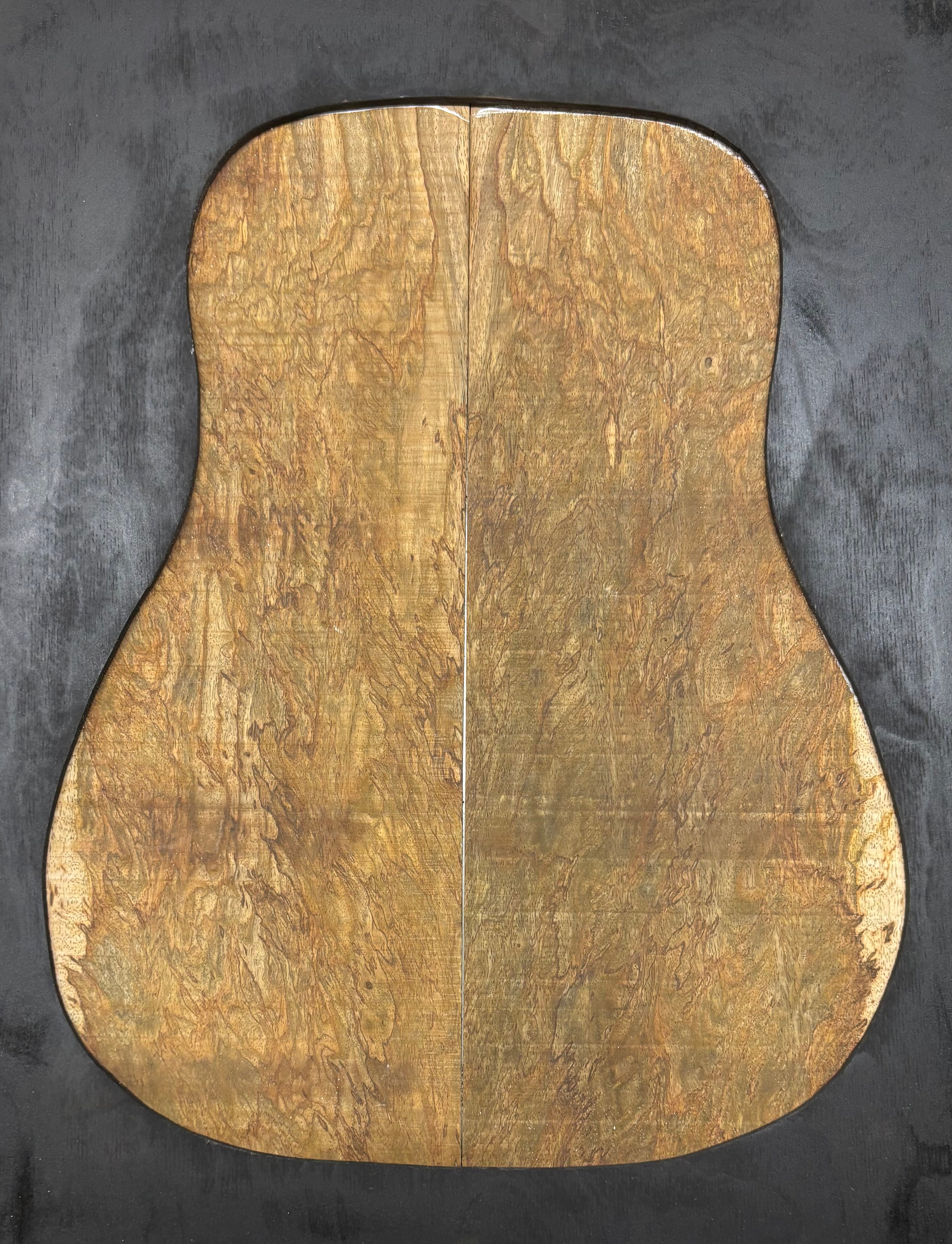 Figured Flame Mango Dreadnought Guitar Back and Side Set #165 - Exotic Wood Zone