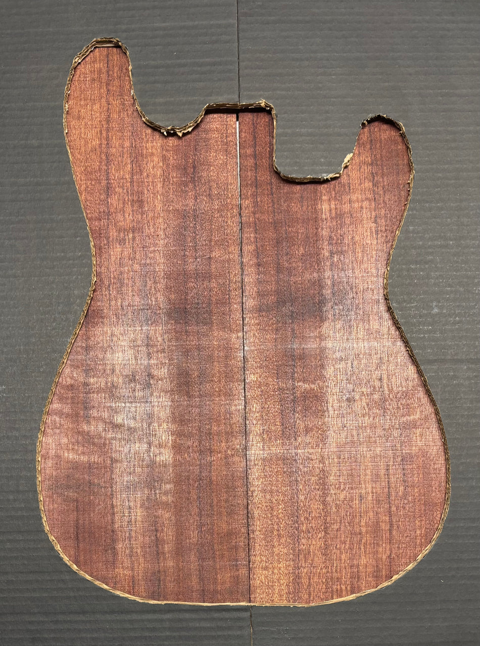 Purpleheart Guitar Drop Top 22" x 7-1/2" x 3/8" #513