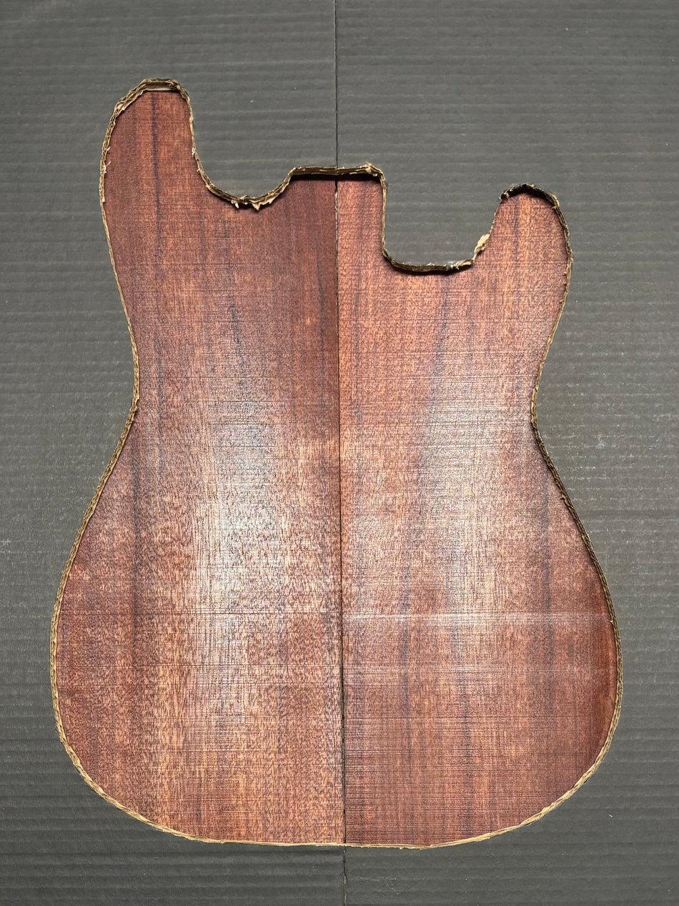 Purpleheart Guitar Drop Top 22" x 7-1/2" x 3/8" #514