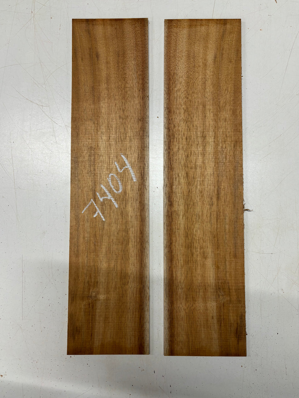 2 Pack, Hawaiian Koa Thin Stock Lumber 21"x5"x3/16" #7404