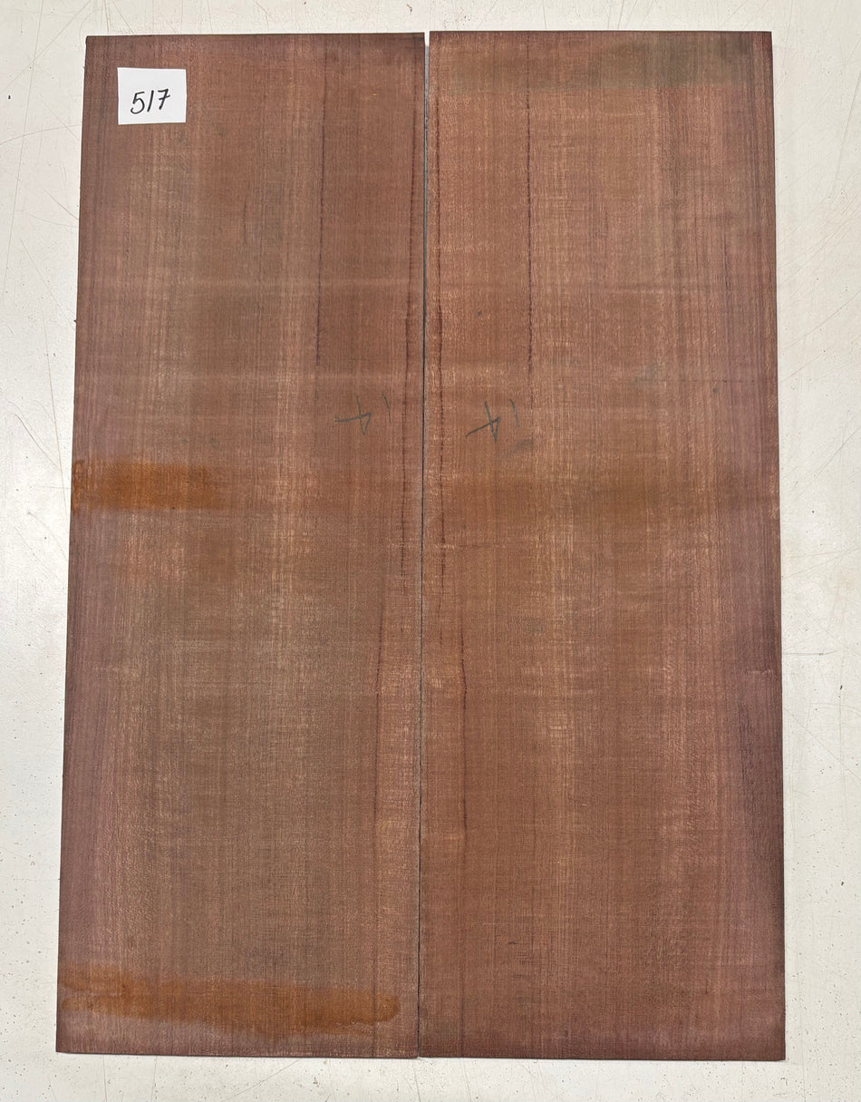 Purpleheart Guitar Drop Top 22" x 7-1/2" x 3/8" #517