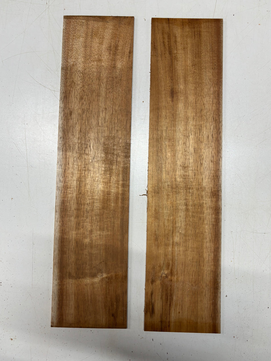 2 Pack, Hawaiian Koa Thin Stock Lumber 21"x5"x3/16" #7404