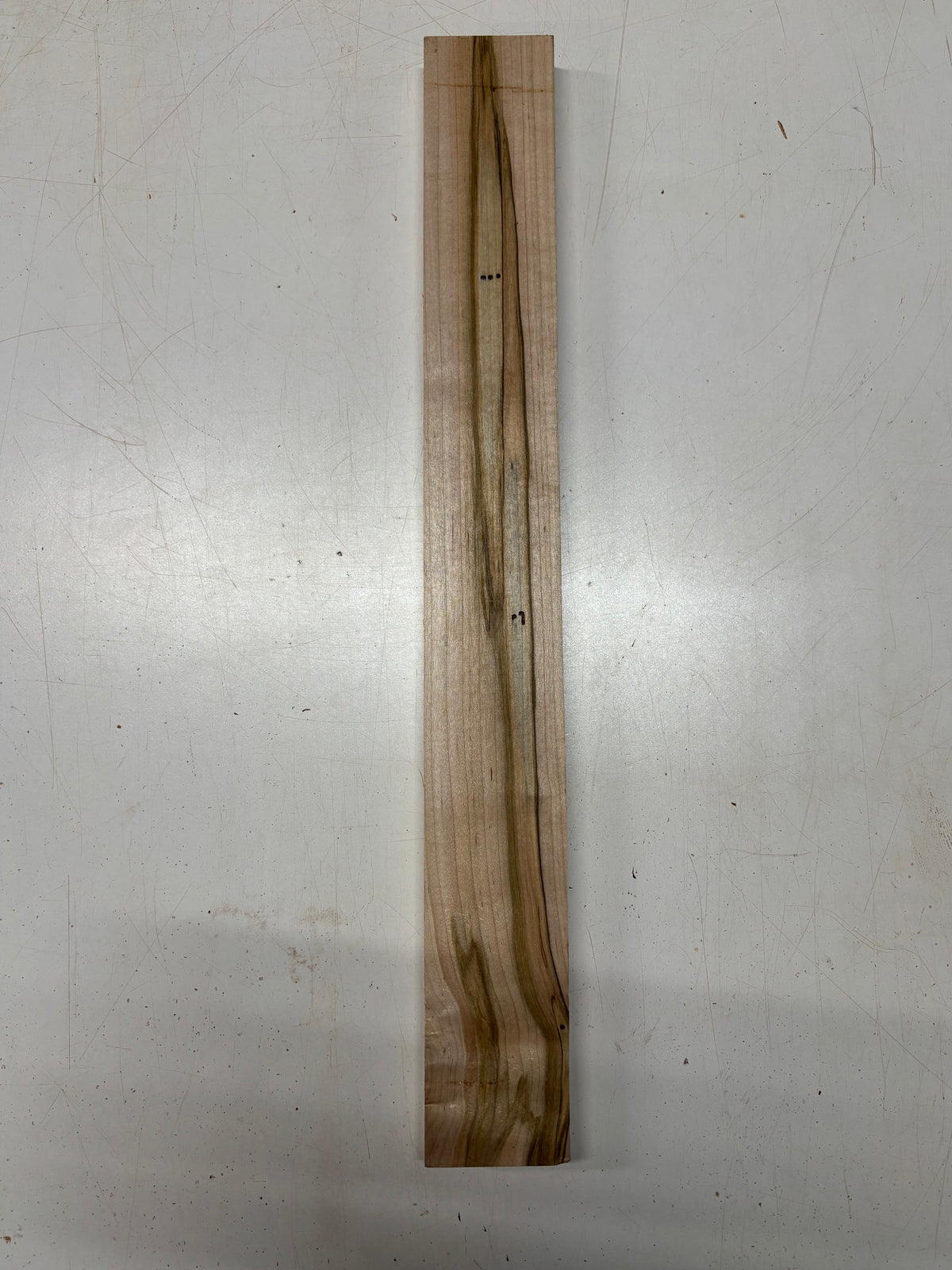 1 Piece, Ambrosia Maple Guitar Neck Blank  24"x2-7/8"x1" #7405 - Exotic Wood Zone