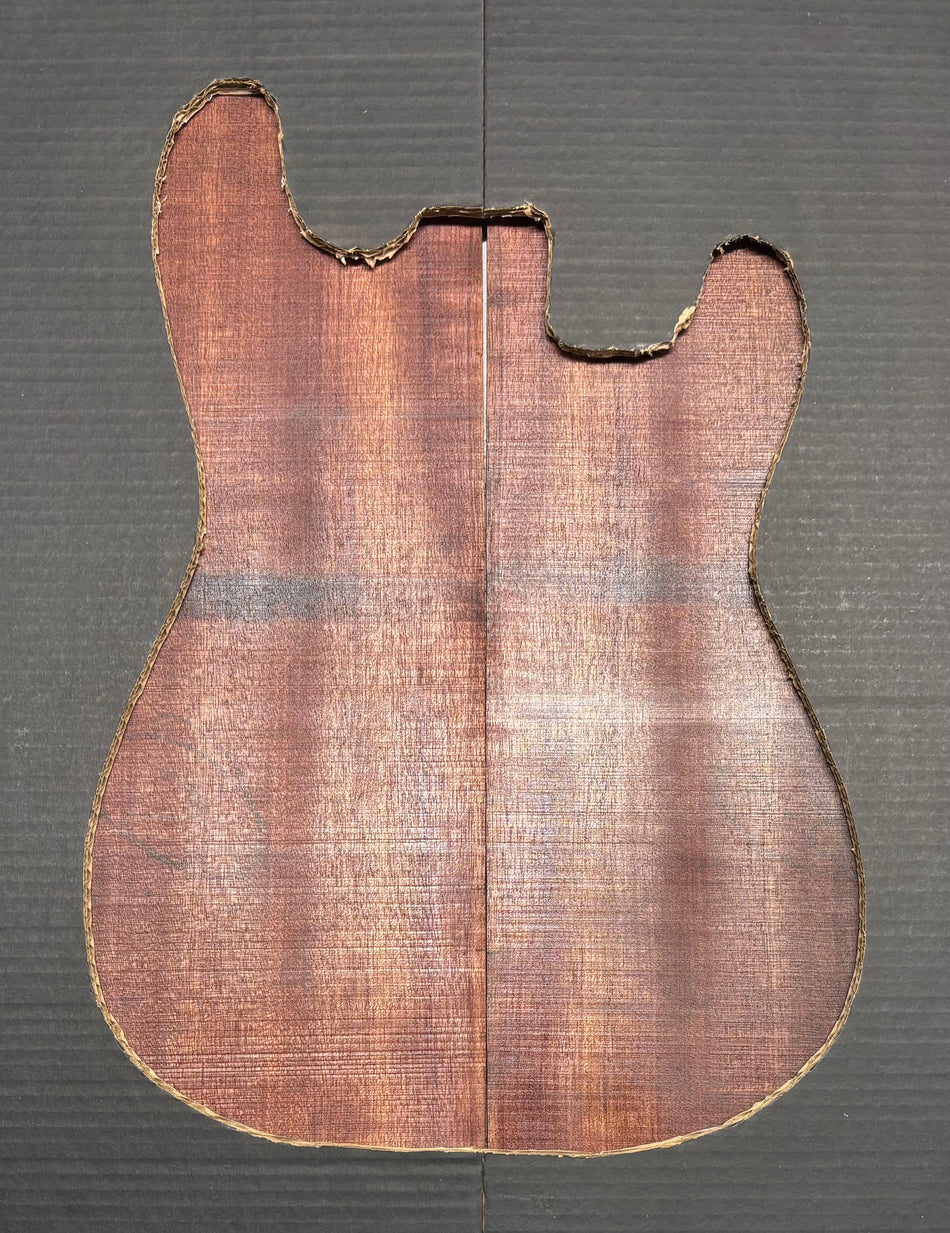 Purpleheart Guitar Drop Top 22" x 7-1/2" x 3/8" #518