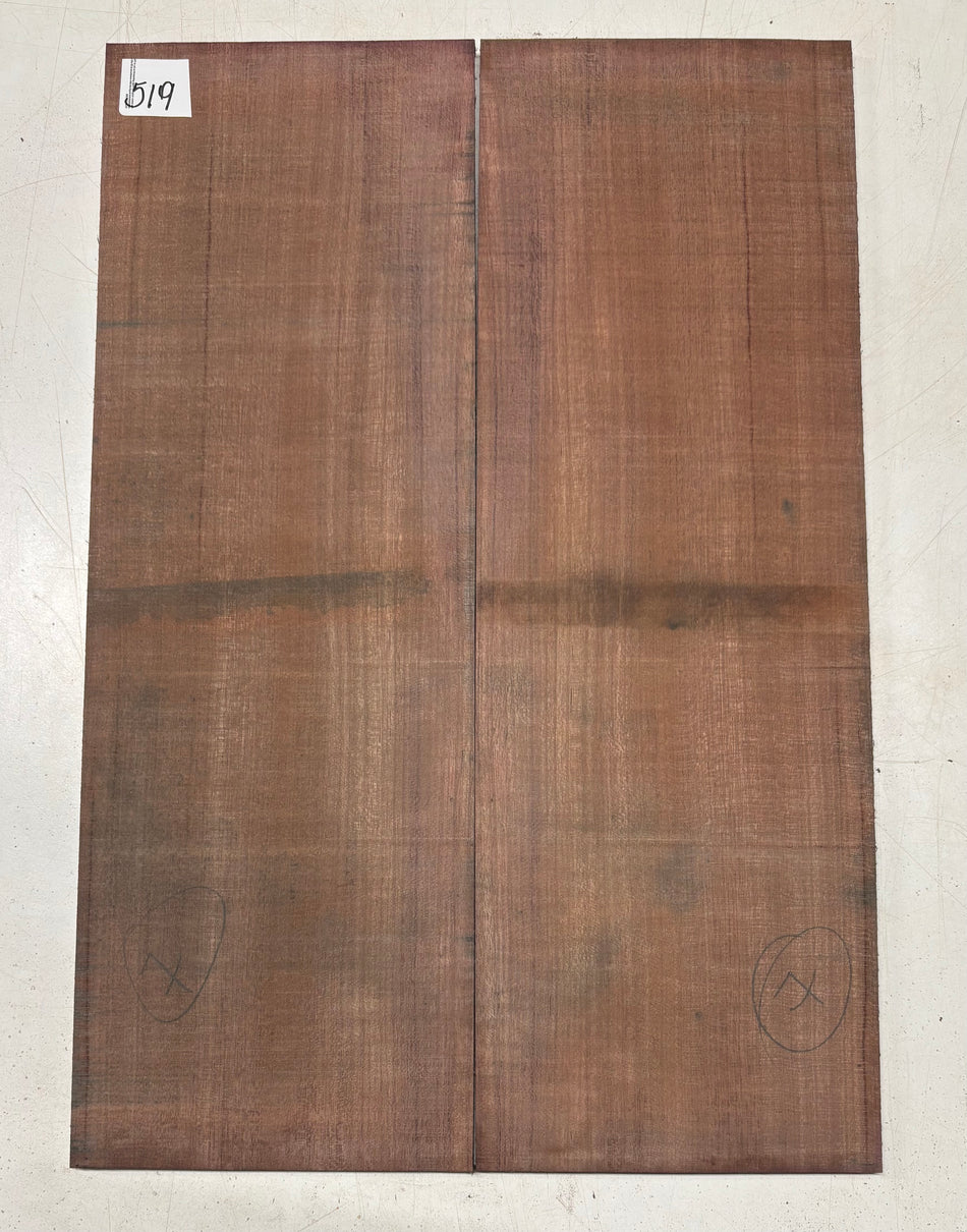 Purpleheart Guitar Drop Top 22" x 7-1/2" x 3/8" #519