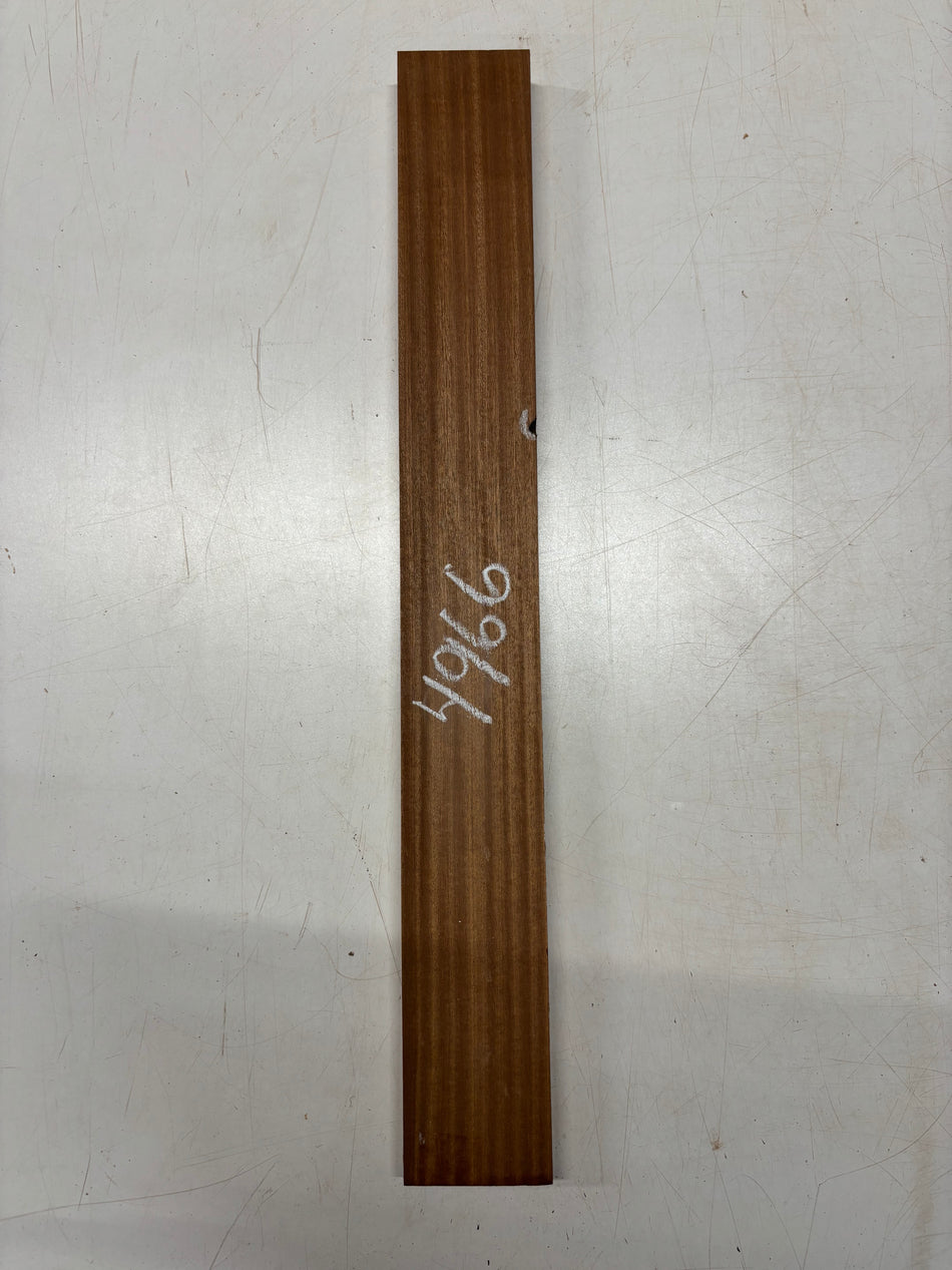 1 Piece, Sapele Guitar Neck Blank 24" x 3" x 1"#4966