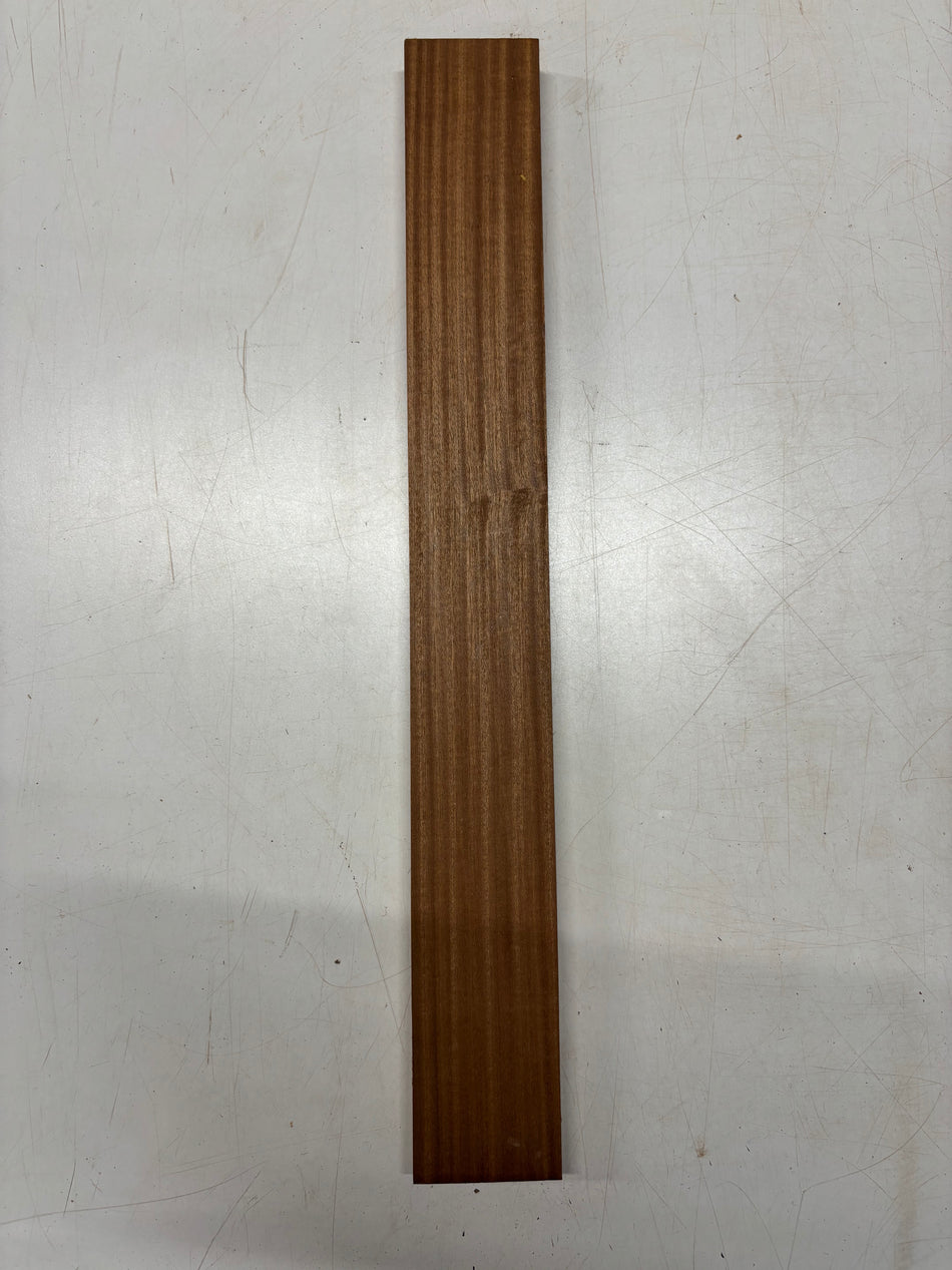 1 Piece, Sapele Guitar Neck Blank 24" x 3" x 1"#4966