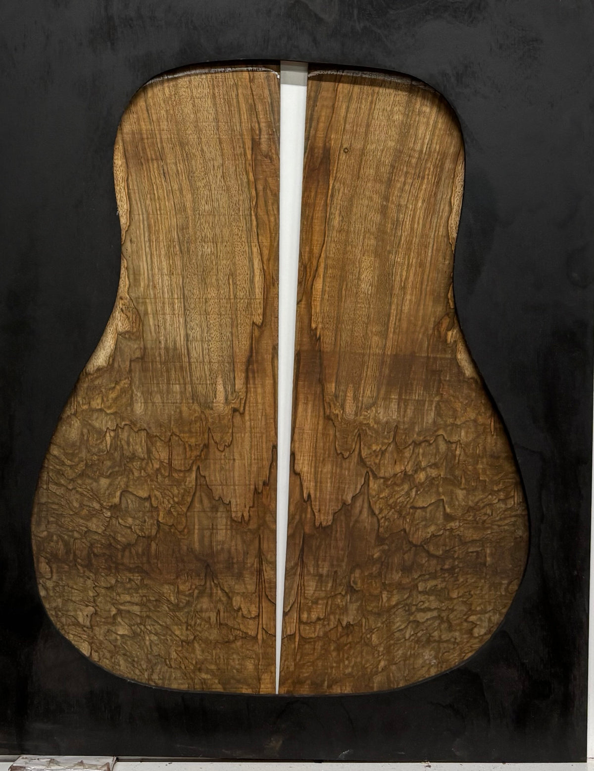 Figured Flame Mango Dreadnought Guitar Back and Side Set #172 - Exotic Wood Zone