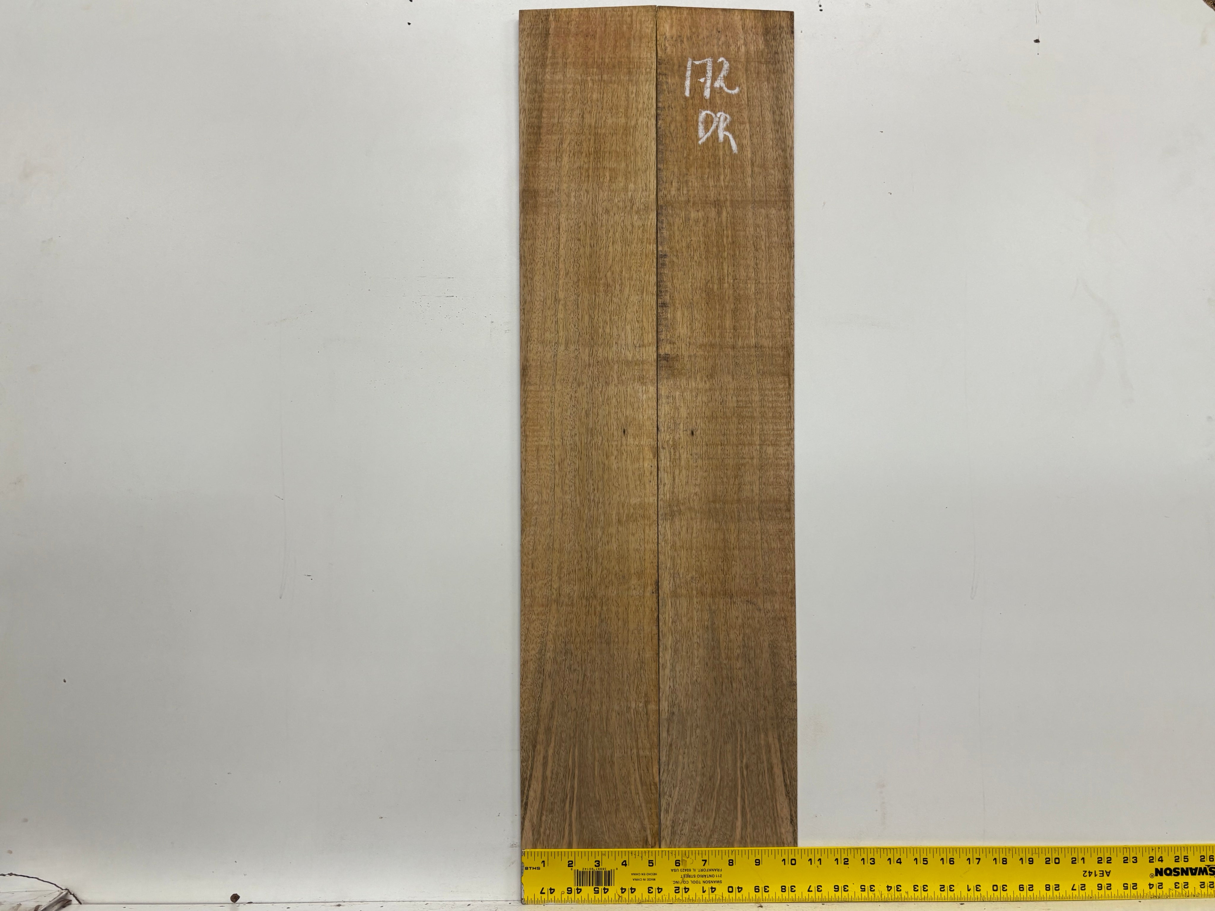 Figured Flame Mango Dreadnought Guitar Back and Side Set #172 - Exotic Wood Zone