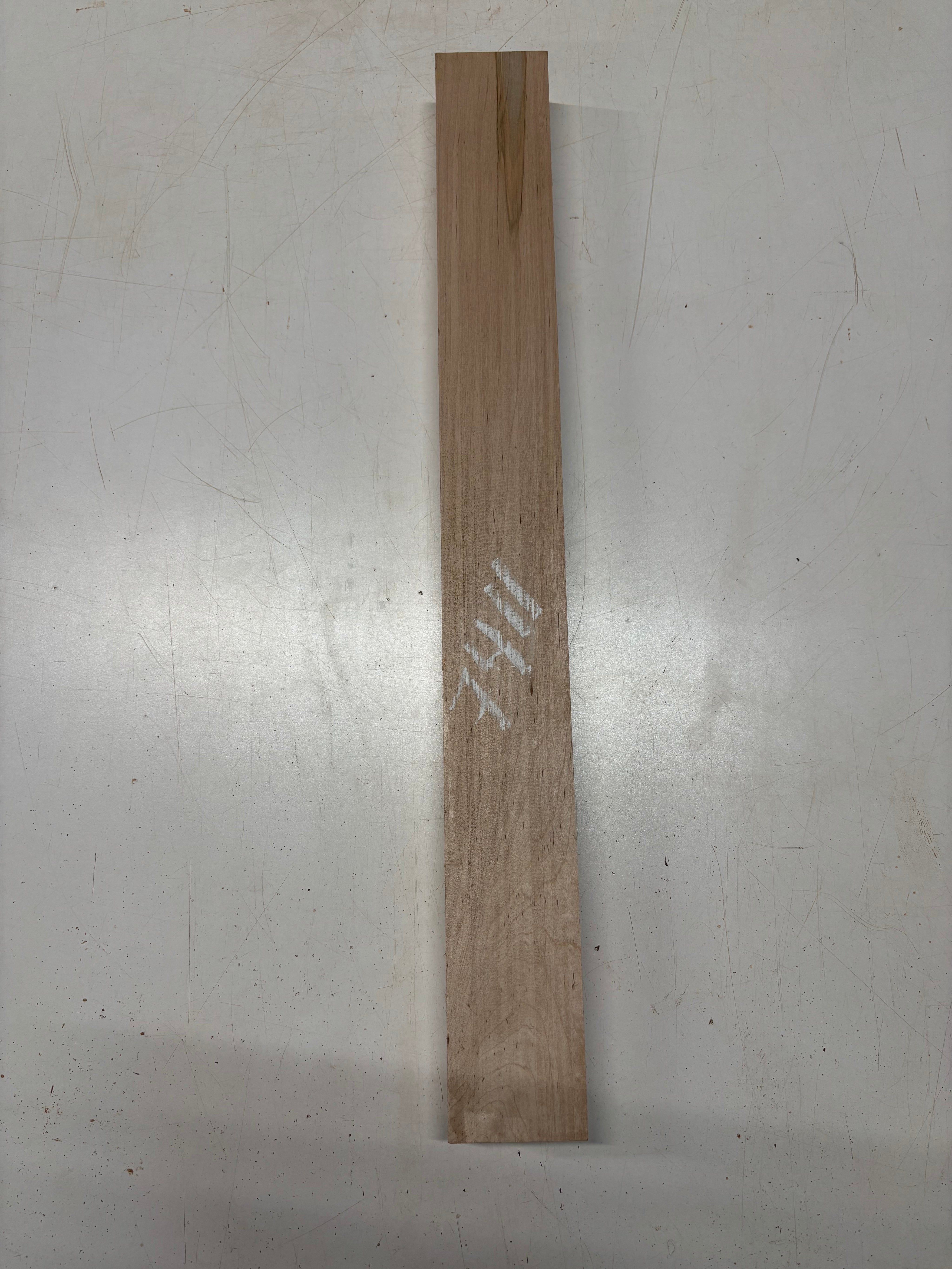 1 Piece, Ambrosia Maple Guitar Neck Blank 28"x3"x1-7/8" #7411 - Exotic Wood Zone