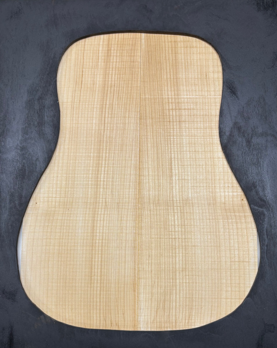 Flame Hard Maple Classical Guitar Back and Side Set #2016