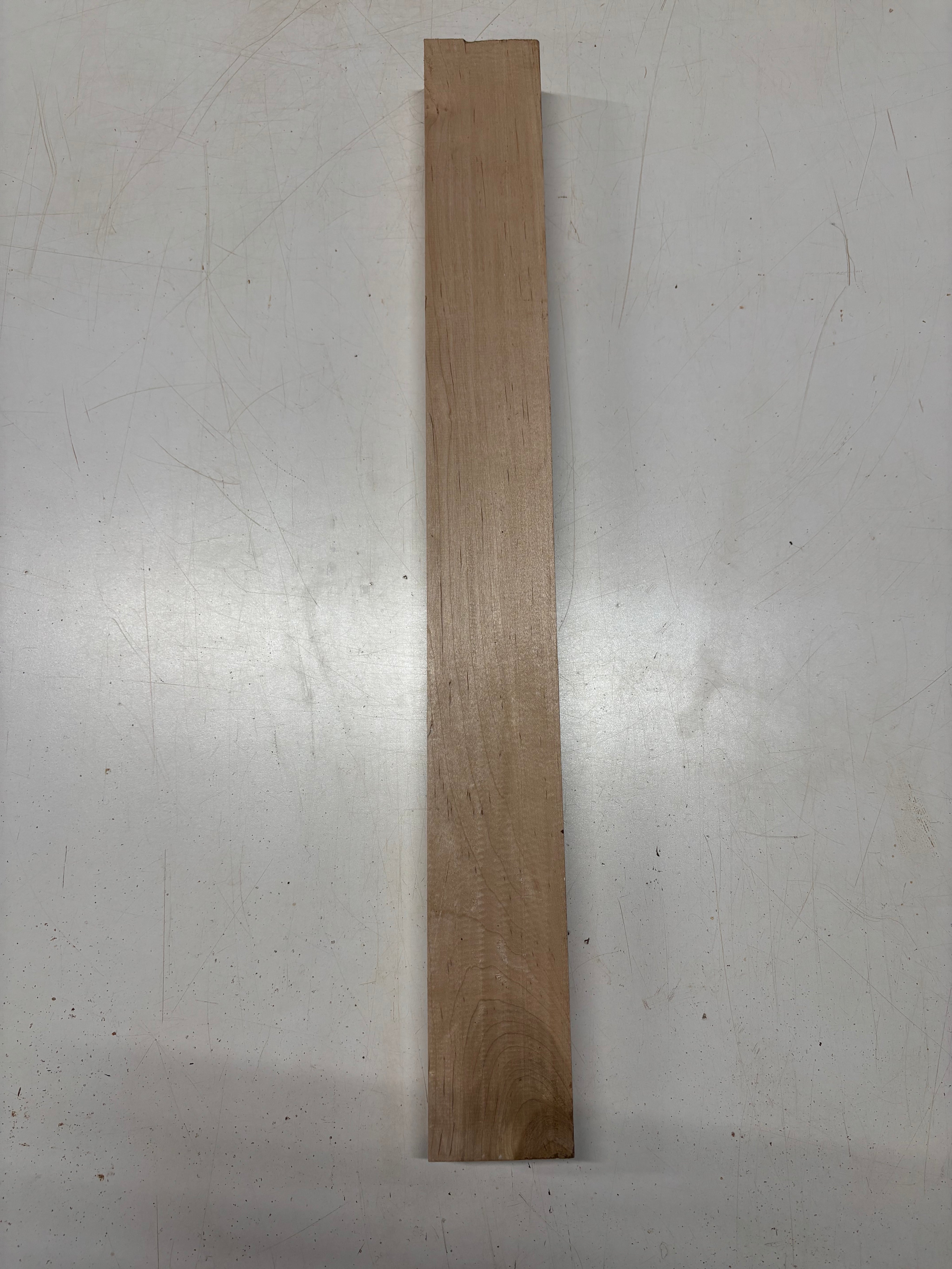 1 Piece, Ambrosia Maple Guitar Neck Blank 28"x3"x1-7/8" #7411 - Exotic Wood Zone