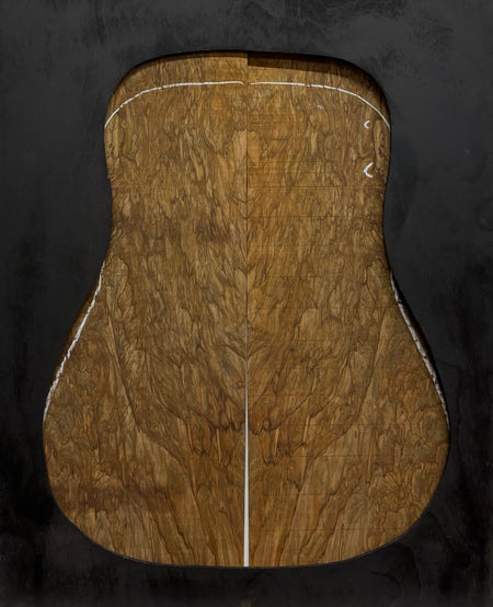 Figured Flame Mango Dreadnought Guitar Back and Side Set #174 - Exotic Wood Zone