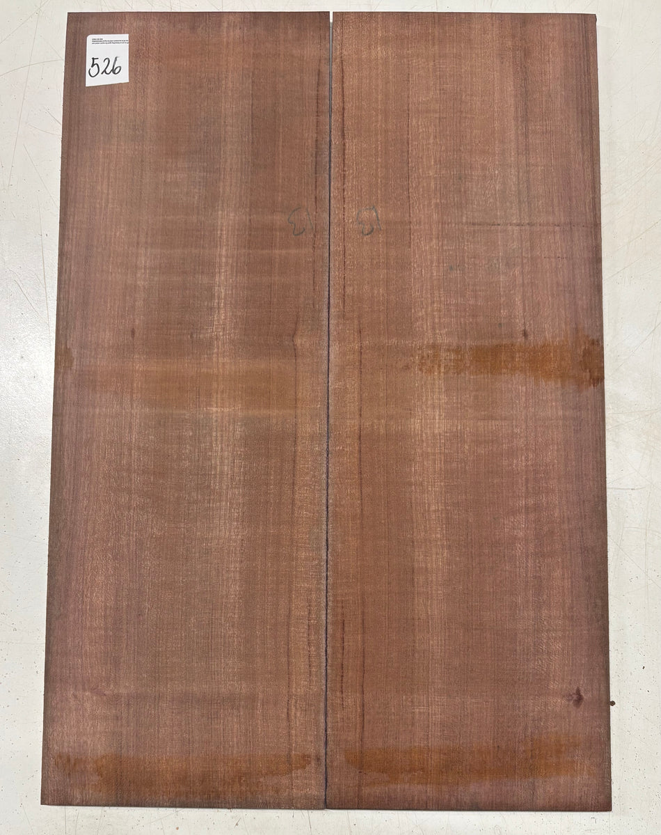 Purpleheart Guitar Drop Top 22" x 7-1/2" x 3/8" #526