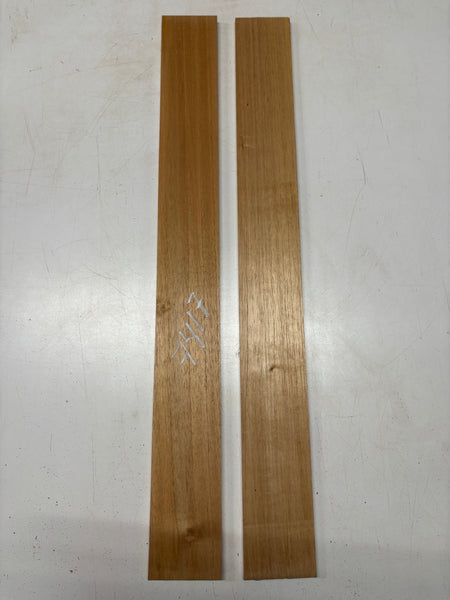 2 Pack, Spanish Cedar Thin Stock Lumber 37"x4"x1/2" #7417 - Exotic Wood Zone