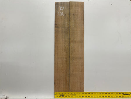 Figured Flame Mango Dreadnought Guitar Back and Side Set #175 - Exotic Wood Zone