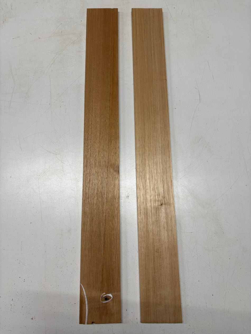 2 Pack, Spanish Cedar Thin Stock Lumber 37"x4"x1/2" #7417 - Exotic Wood Zone