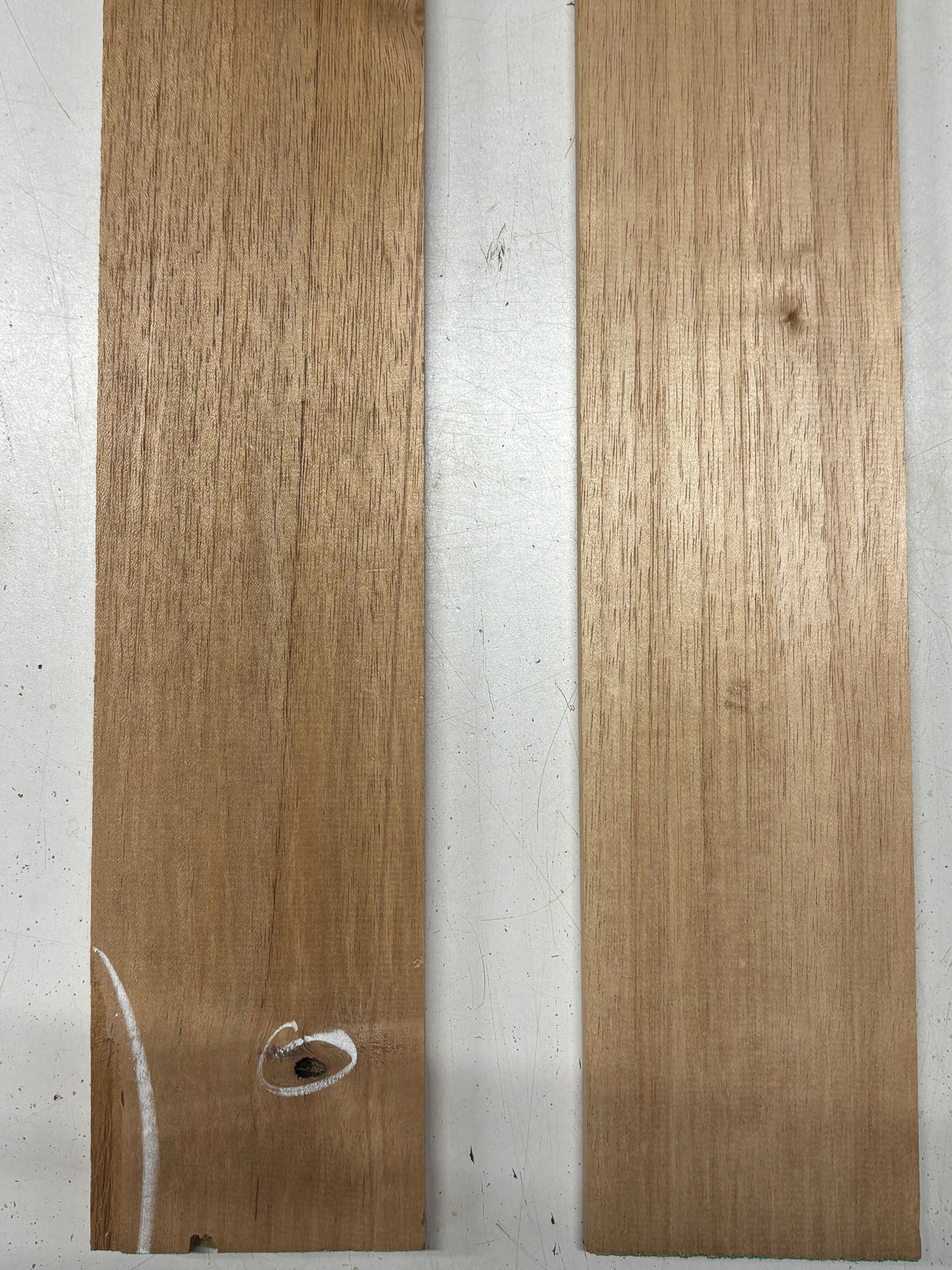 2 Pack, Spanish Cedar Thin Stock Lumber 37"x4"x1/2" #7417 - Exotic Wood Zone