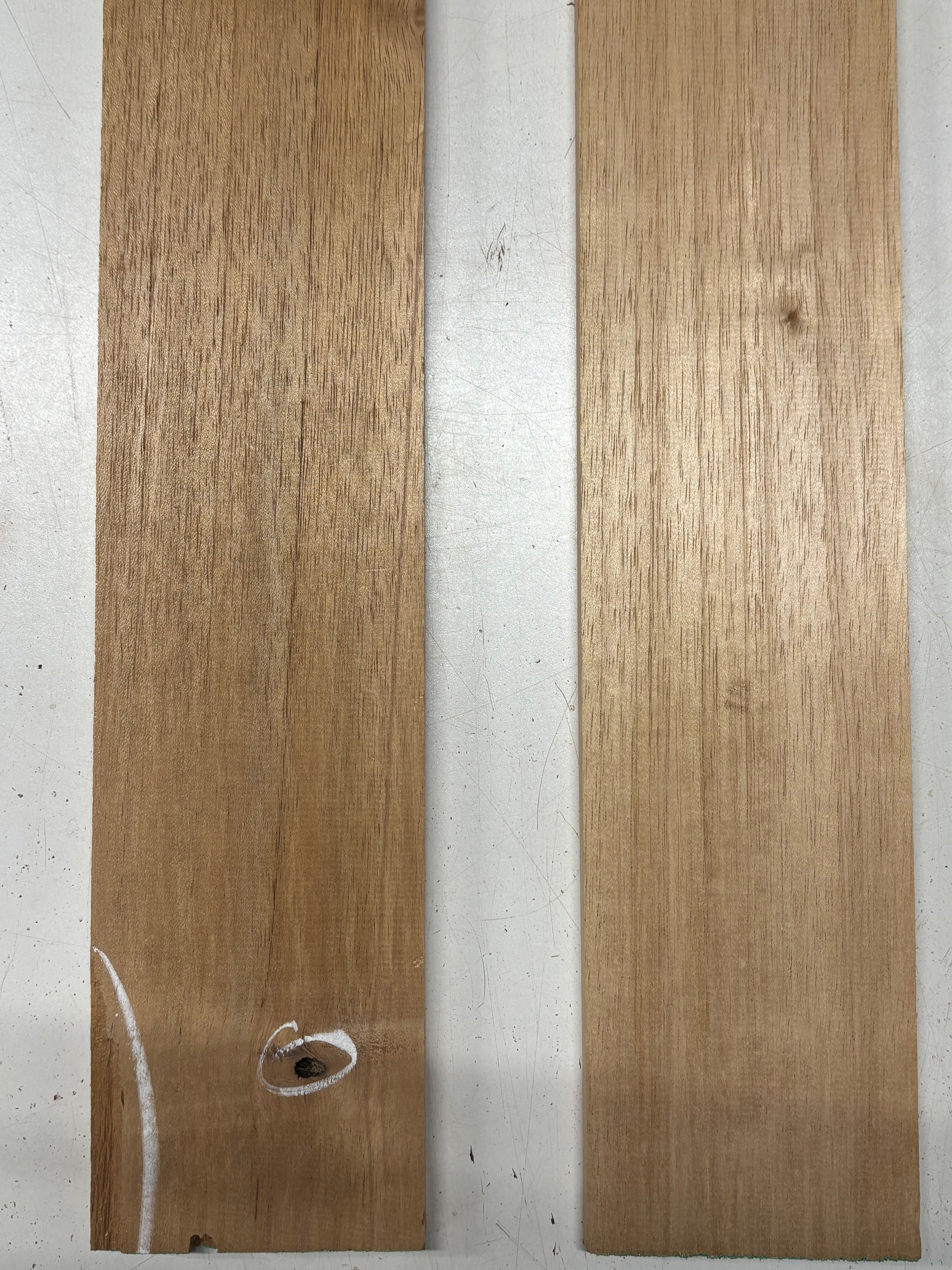 2 Pack, Spanish Cedar Thin Stock Lumber 37"x4"x1/2" #7417 - Exotic Wood Zone