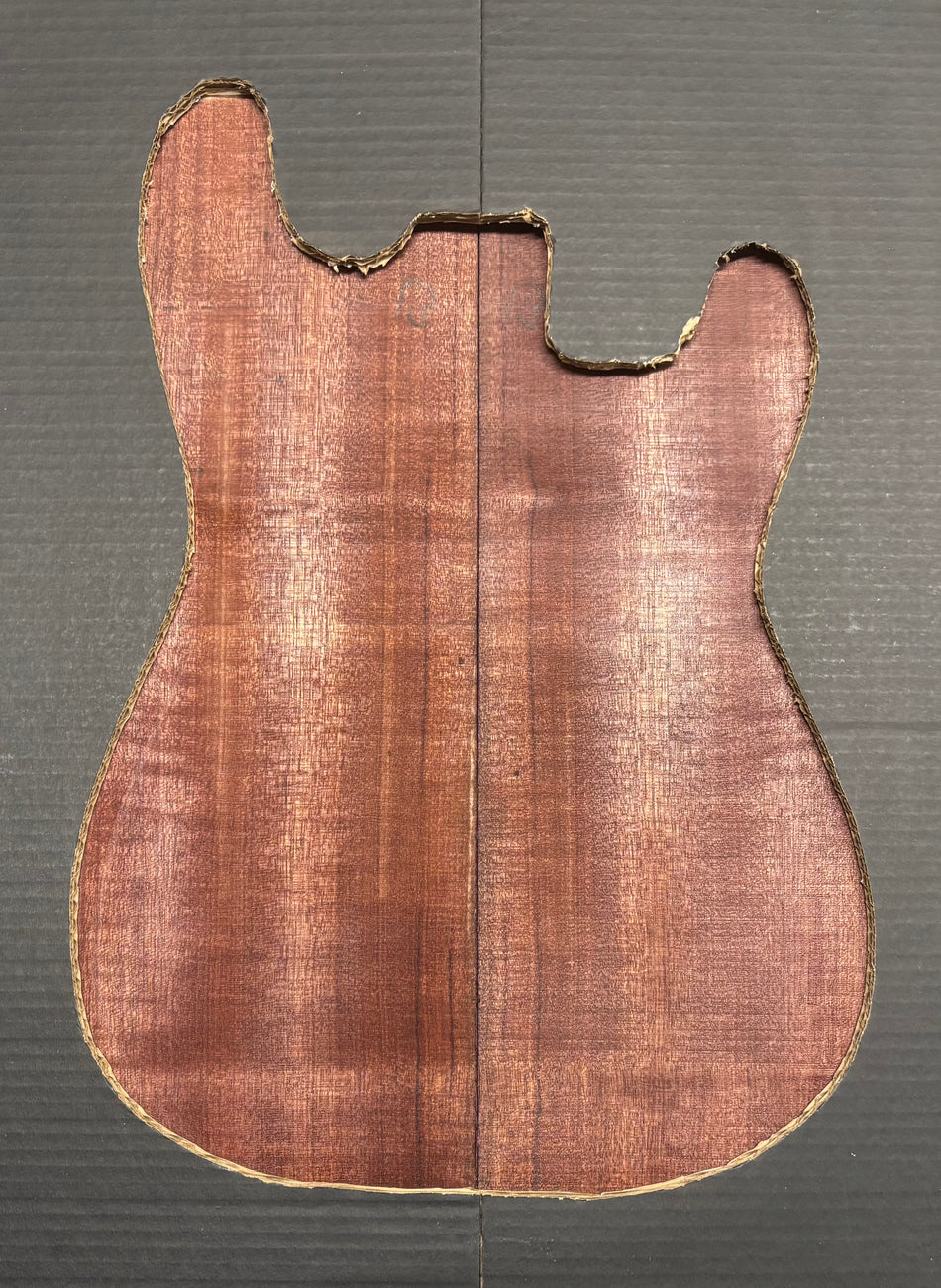 Purpleheart Guitar Drop Top 22" x 7-1/2" x 3/8" #526