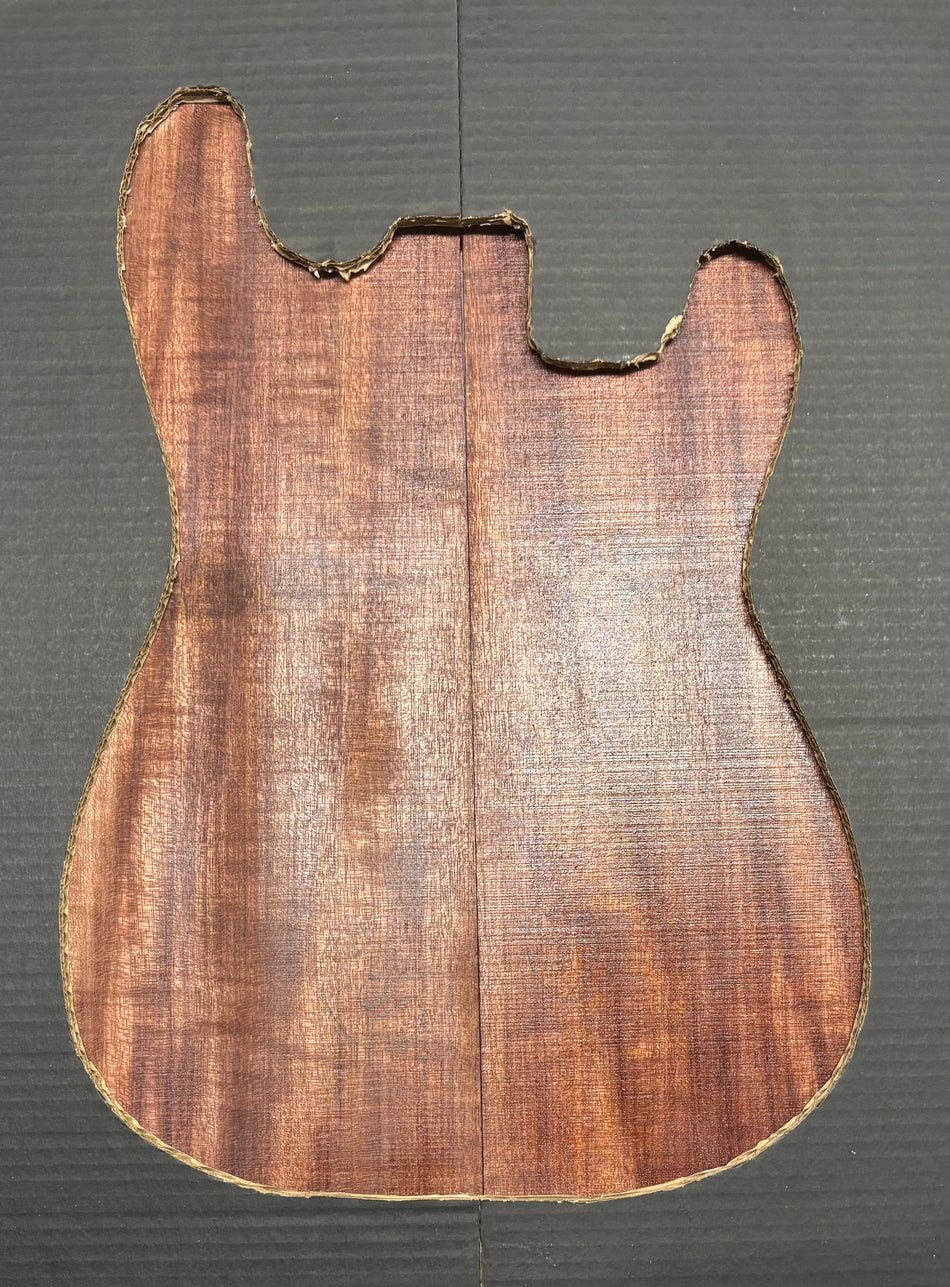 Purpleheart Guitar Drop Top 22" x 7-1/2" x 3/8" #529