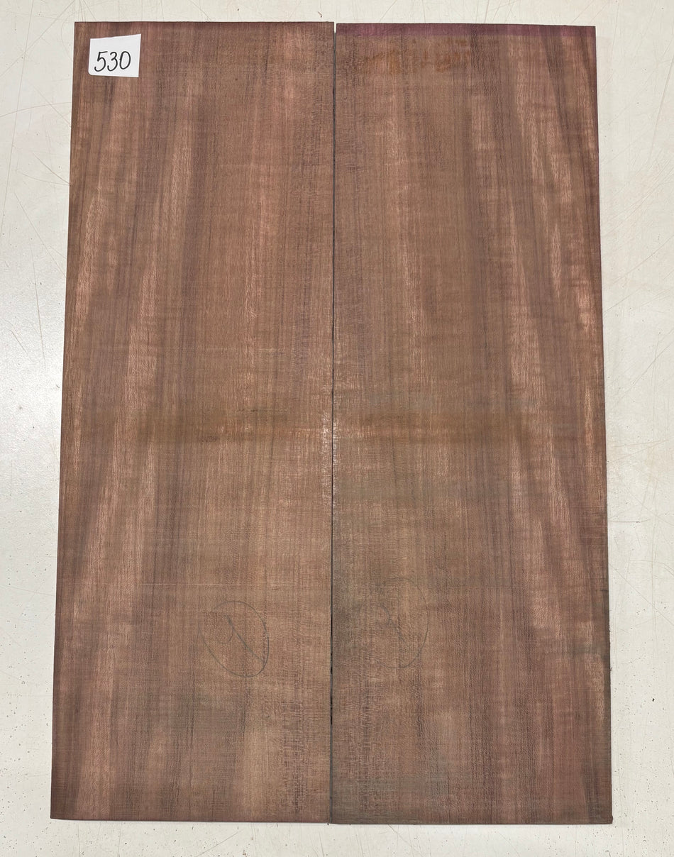 Purpleheart Guitar Drop Top 22" x 7-1/2" x 3/8" #530