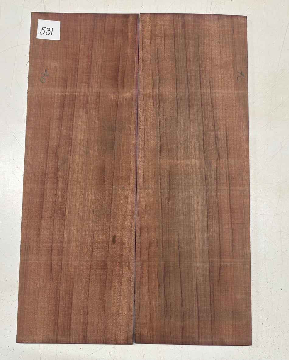 Purpleheart Guitar Drop Top 22" x 7-1/2" x 3/8" #531