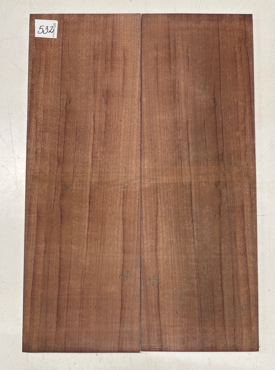 Purpleheart Guitar Drop Top 22" x 7-1/2" x 3/8" #532