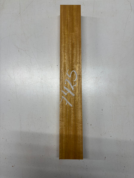 1 Piece, Flame Mahogany Guitar Neck Blank  21"x3"x2-1/4"#7425 - Exotic Wood Zone