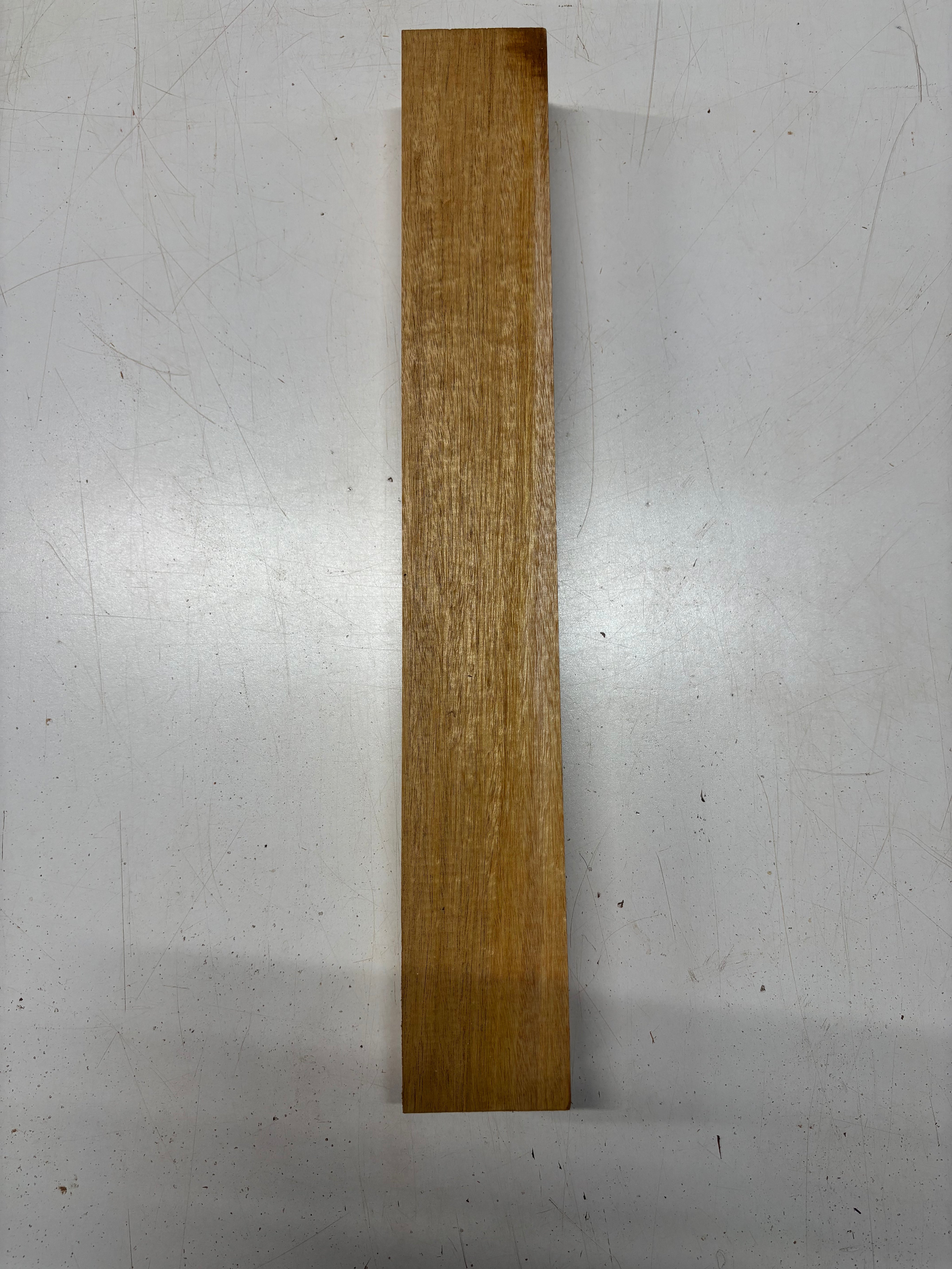 1 Piece, Flame Mahogany Guitar Neck Blank  21"x3"x2-1/4"#7425 - Exotic Wood Zone