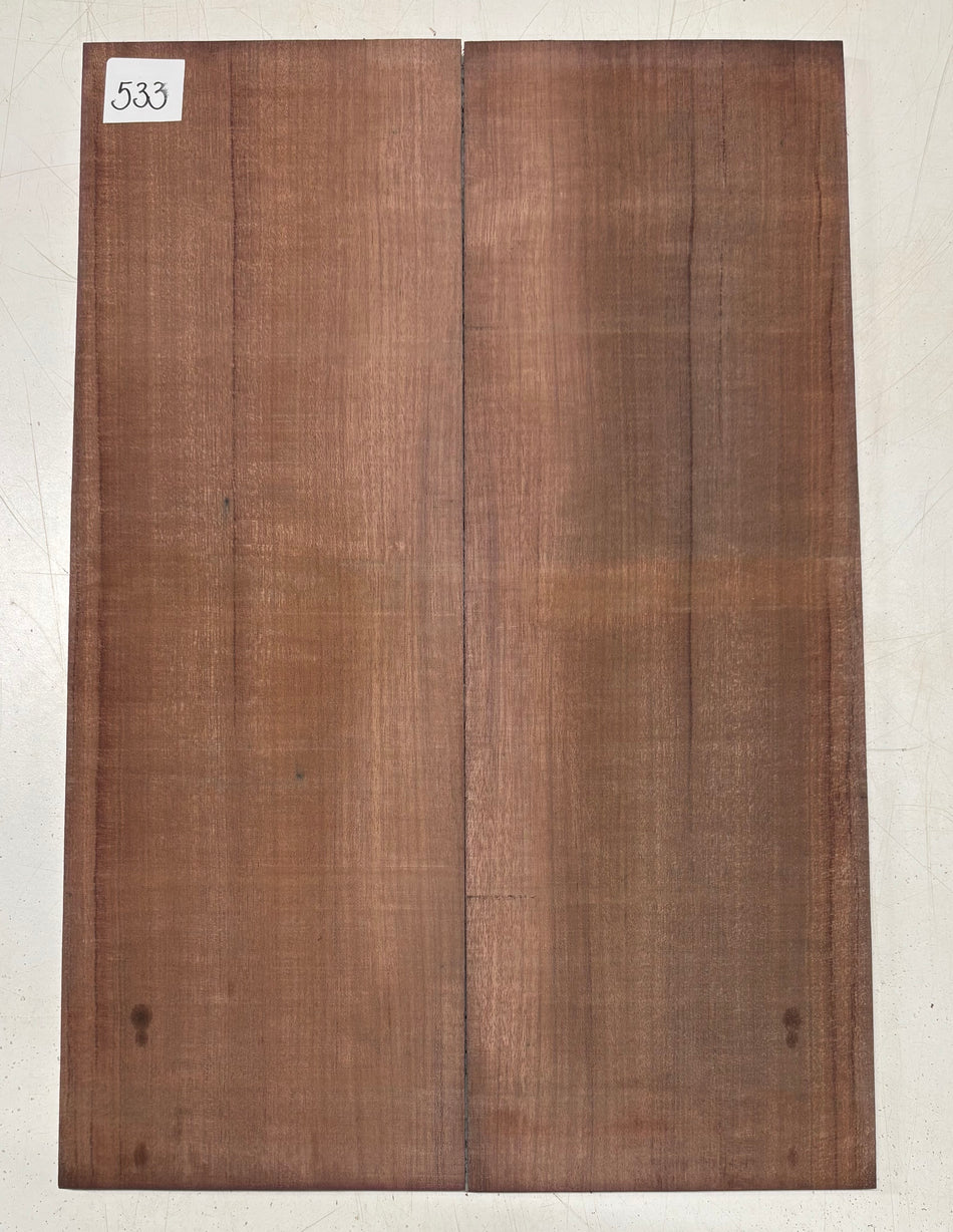 Purpleheart Guitar Drop Top 22" x 7-1/2" x 3/8" #533