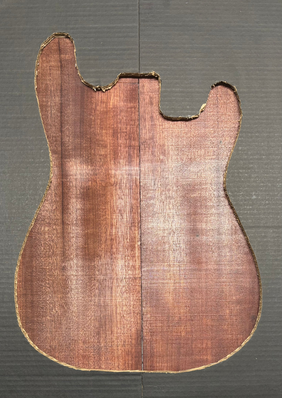 Purpleheart Guitar Drop Top 22" x 7-1/2" x 3/8" #533