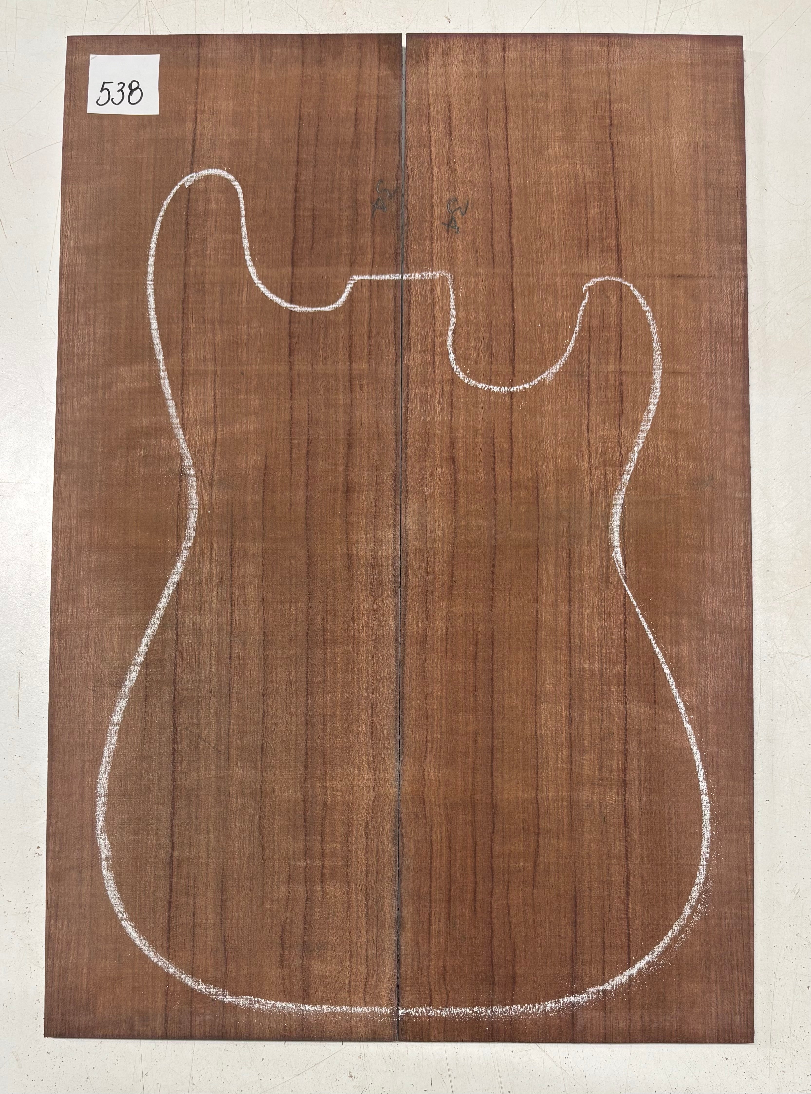 Purpleheart Guitar Drop Top 22