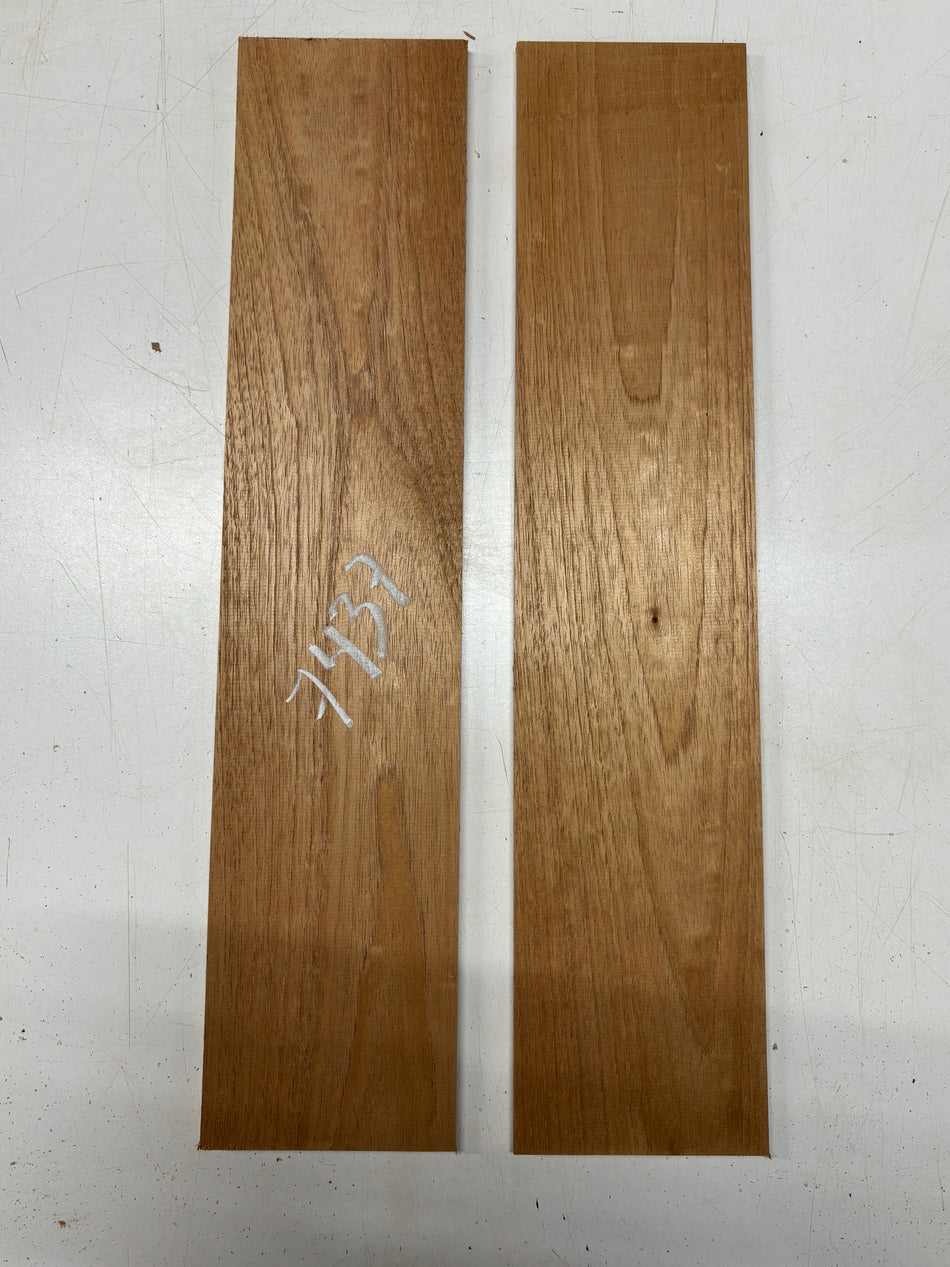 2 Pack, Spanish Cedar Thin Stock Lumber 23"x5"x3/8"#7437