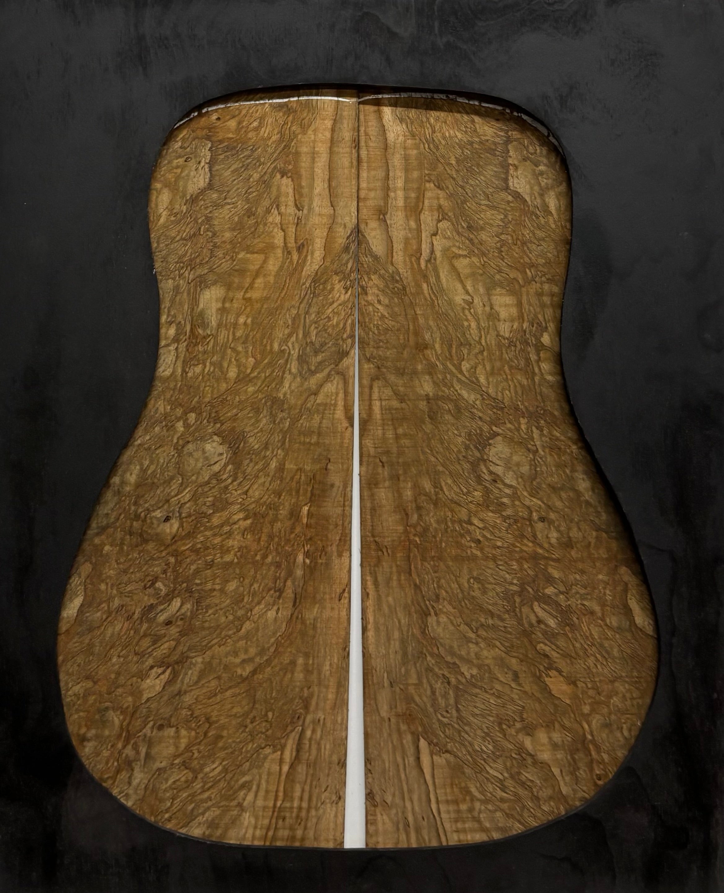 Figured Flame Mango Dreadnought Guitar Back and Side Set #188 - Exotic Wood Zone