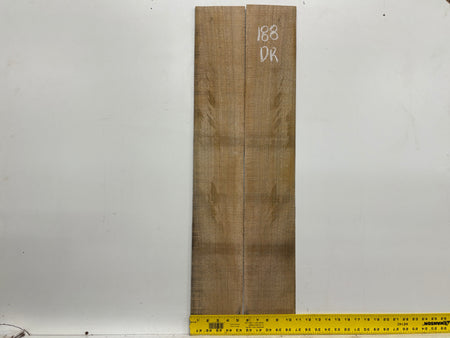 Figured Flame Mango Dreadnought Guitar Back and Side Set #188 - Exotic Wood Zone