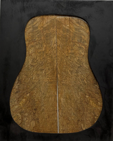 Figured Flame Mango Dreadnought Guitar Back and Side Set #190 - Exotic Wood Zone