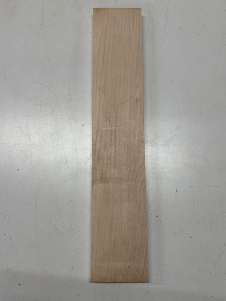 1 Piece, Hard Maple Guitar Neck Blank 24"x4-1/2"x1"#7444 - Exotic Wood Zone
