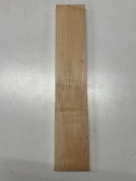 1 Piece, Hard Maple Guitar Neck Blank 24"x4-1/2"x1"#7444 - Exotic Wood Zone