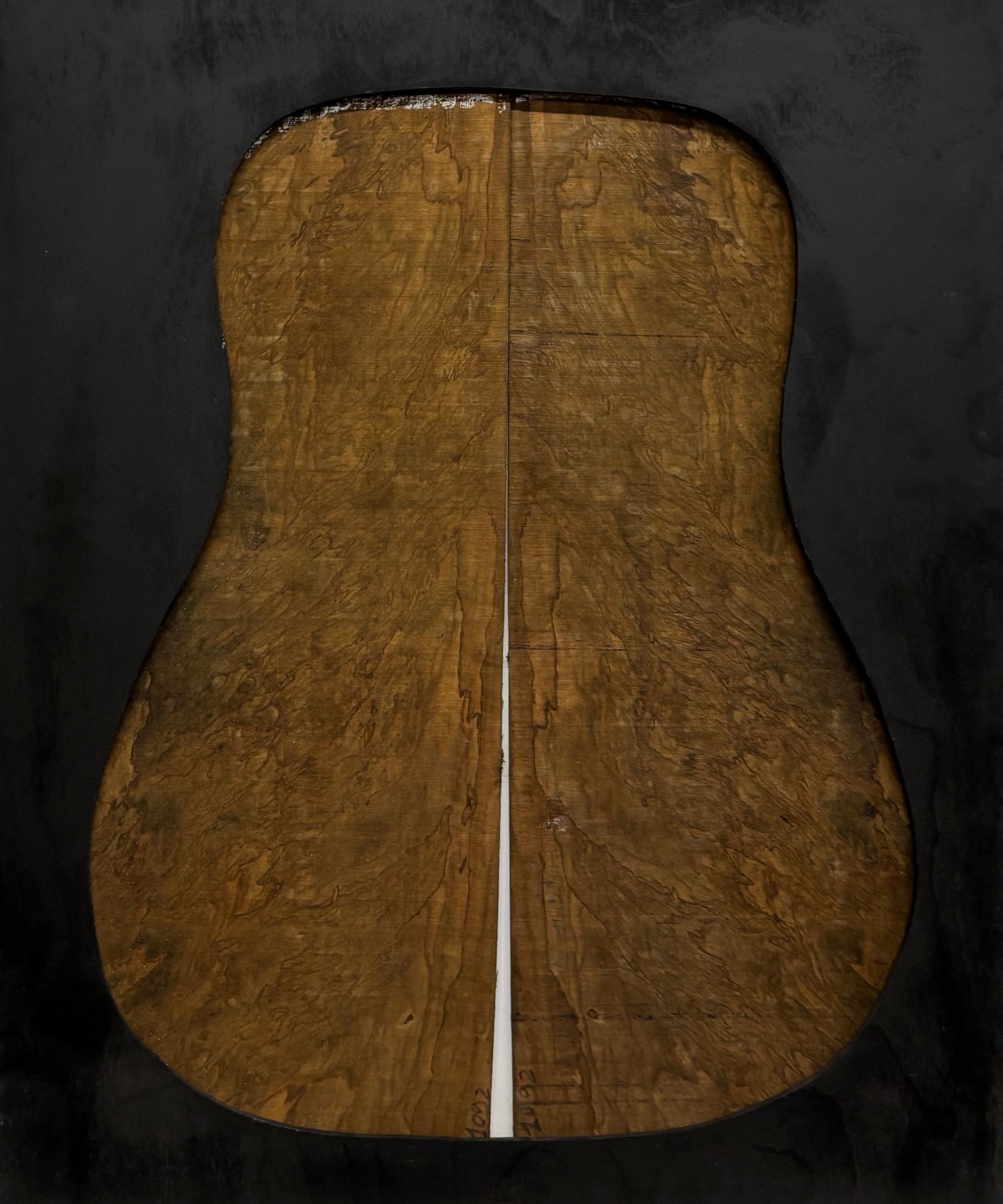Figured Flame Mango Dreadnought Guitar Back and Side Set #191 - Exotic Wood Zone