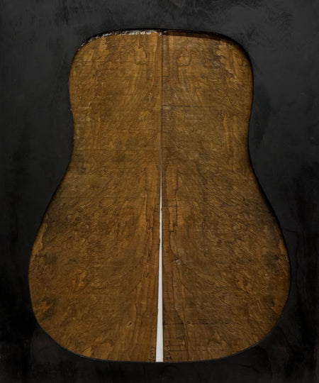 Figured Flame Mango Dreadnought Guitar Back and Side Set #191 - Exotic Wood Zone
