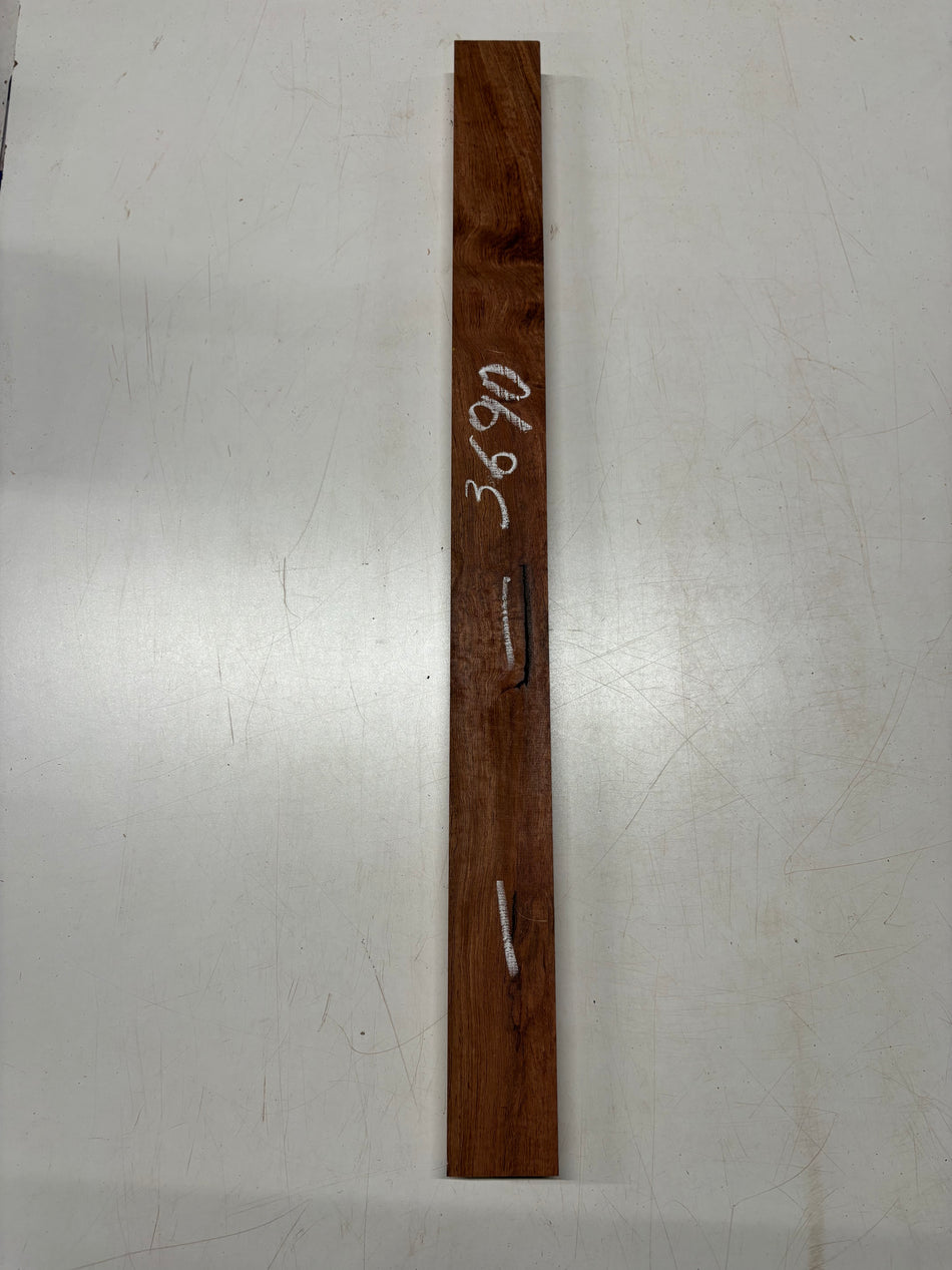 1 Piece, Bubinga, Guitar Neck Blank 35" x 2-7/8" x 1-3/8"#3690