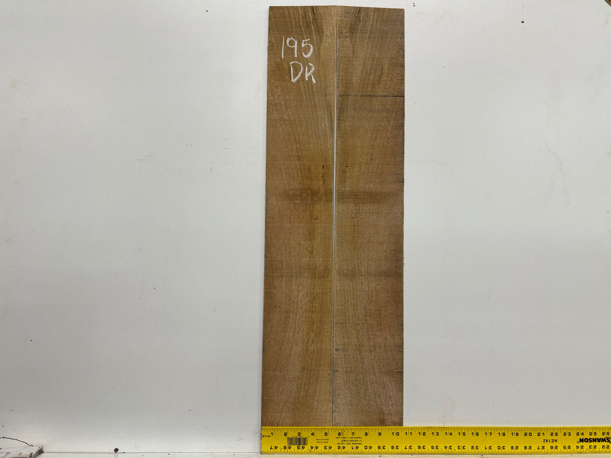 Figured Flame Mango Dreadnought Guitar Back and Side Set #195 - Exotic Wood Zone
