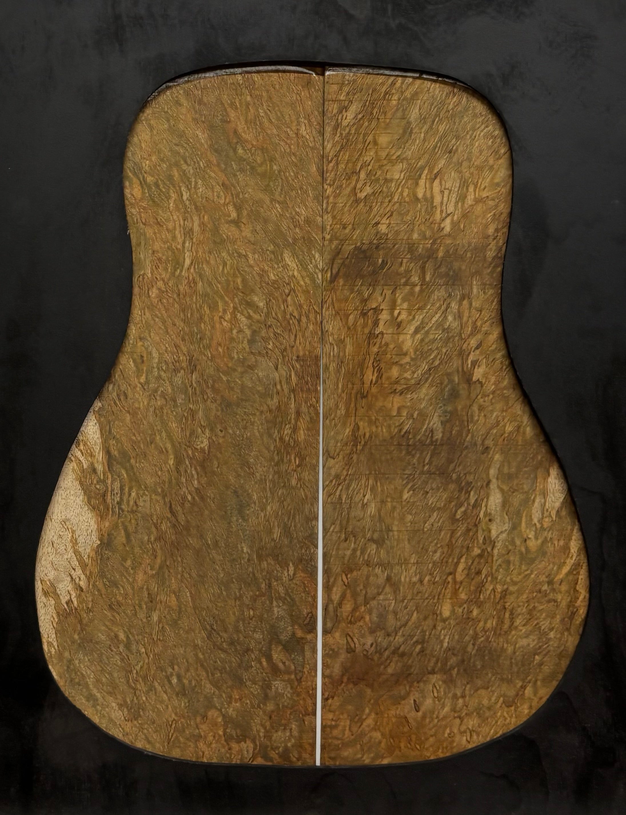 Figured Flame Mango Dreadnought Guitar Back and Side Set #196 - Exotic Wood Zone