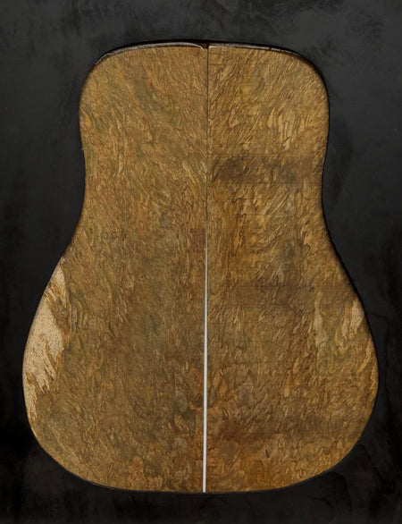 Figured Flame Mango Dreadnought Guitar Back and Side Set #196 - Exotic Wood Zone